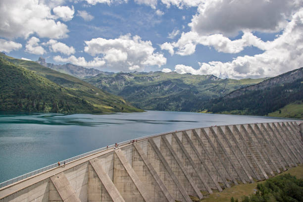 istock Roselend Lake in Savoy 936144790