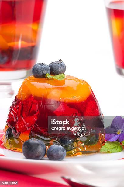 Multifruit Jelly Stock Photo - Download Image Now - Gelatin Dessert, Fruit, Pansy