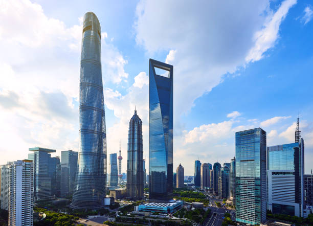 istock Shanghai's Lujiazui Financial District, China 936155928