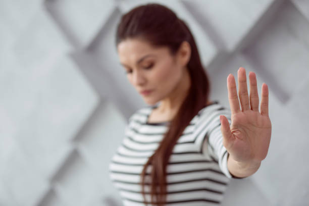 istock Selective focus of a female hand 936159782