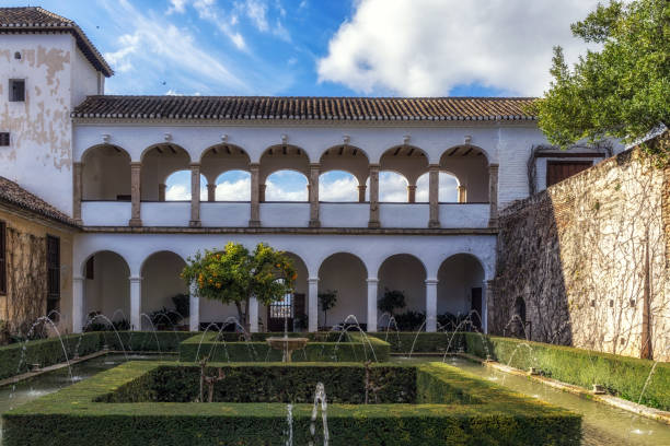 istock Soultanas Court in Generalife 936160954