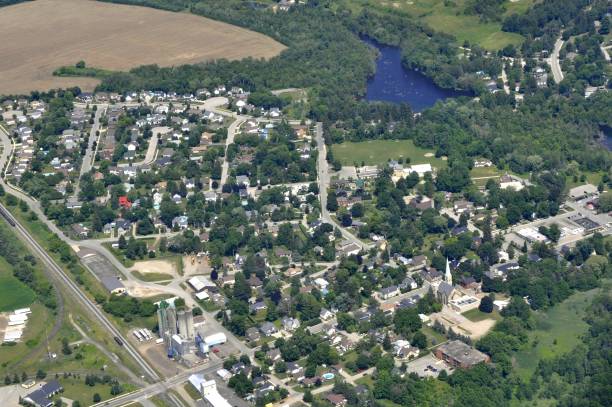 istock aerial view, Ayr Ontario 936175832