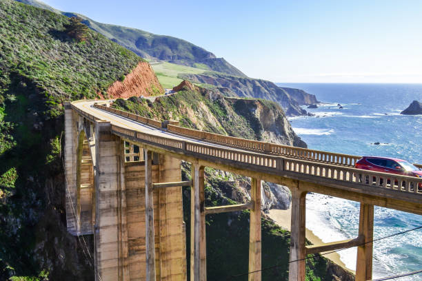 istock Bridge between rocks on the sea coast 936176478
