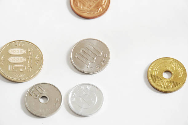 Japan coins of all kinds.