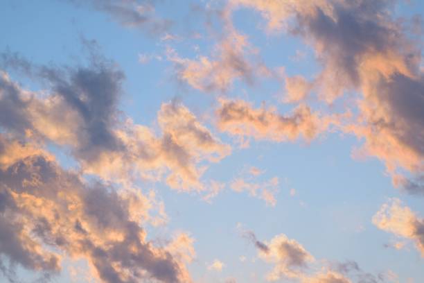 istock Nature Background Texture of colorful Sunset clouds 936185352