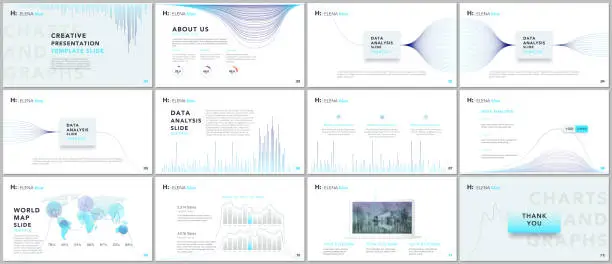 Vector illustration of Clean and minimal presentation templates. Business infographic. Brochure cover vector design. Presentation slides for flyer, leaflet, brochure, corporate, marketing, advertising, annual report, banner.