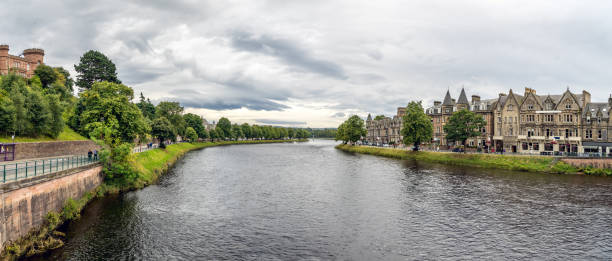 istock Inverness at cloudy weather in summer, Scotland 936189778