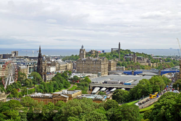 istock Aerial view of Edinburh, SCOTLAND. 936190064