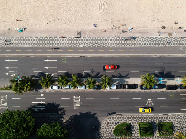 istock Aerial drone Leblon urban beach view, Rio de Janeiro 936221858