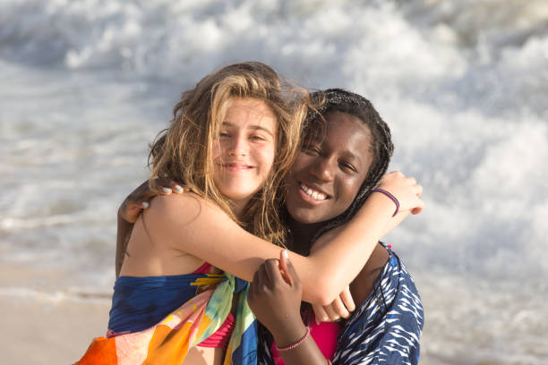 istock Best friends on the beach 936254658
