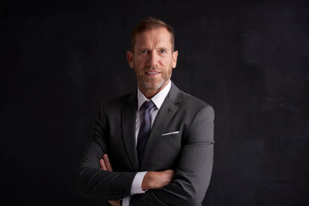 istock Executive senior businessman portrait 936276342