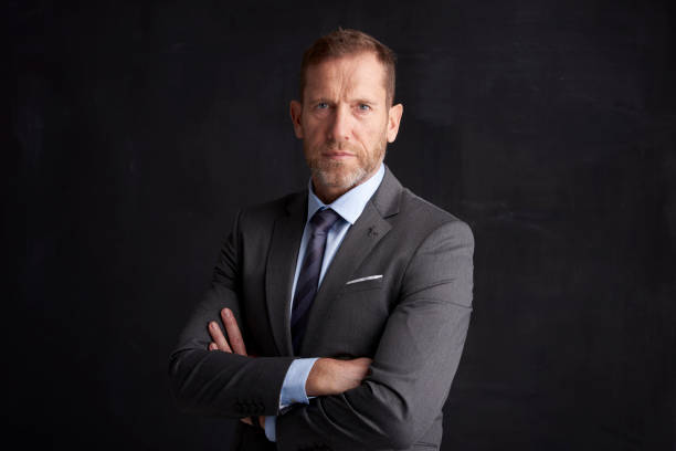 istock Executive senior businessman portrait 936276350