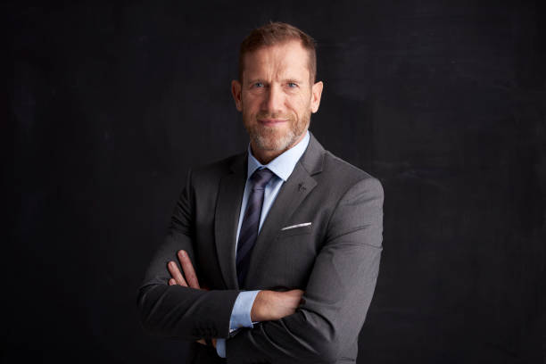 istock Executive senior businessman portrait 936276366