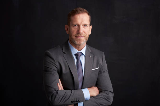 istock Executive senior businessman portrait 936276368
