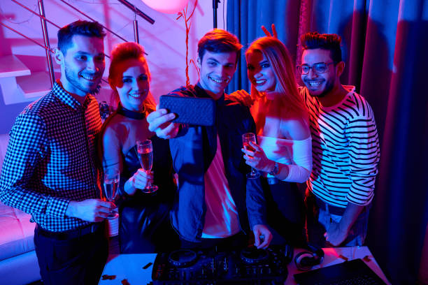 istock Friends Taking Selfie at Great Party 936276986