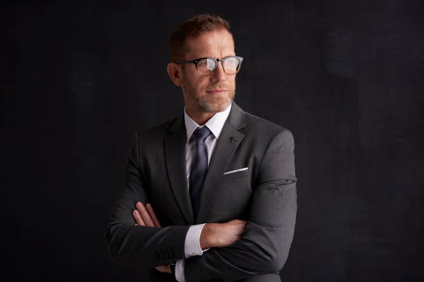 istock Executive senior businessman portrait 936278030