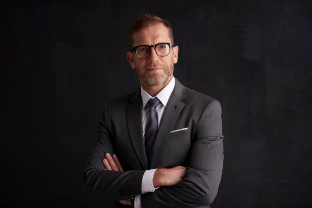 istock Executive senior businessman portrait 936278044
