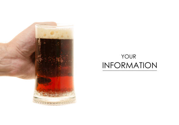 istock A glass of kvass in a hand pattern 936284964