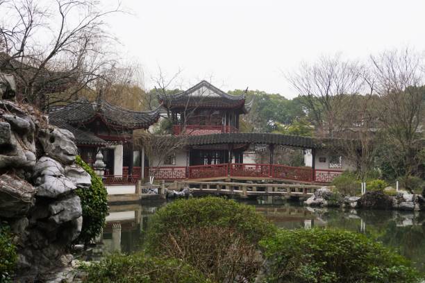 istock Temple in ancient village in China 936288316