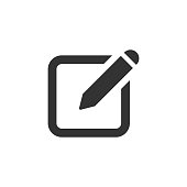 istock Notepad edit document with pencil icon. Vector illustration. Business concept note edit pictogram. 936289790