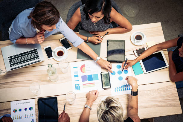 istock Arguments and facts on important business meeting 936291578