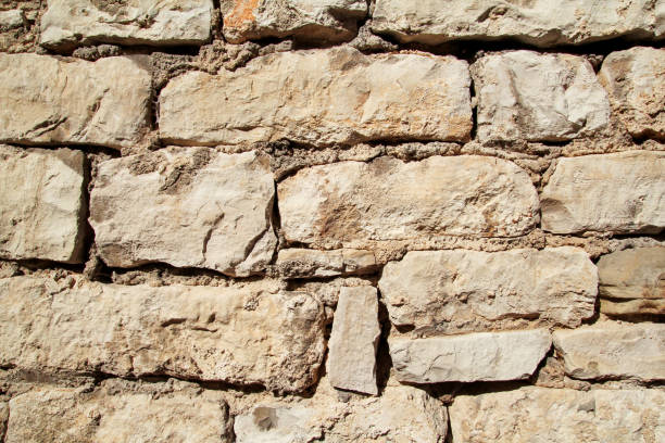 istock Part of natural contrast masonry wall stone granite is a pattern of texture, material and background with colored stones / Old brick wall as background wallpaper, close up / Stones were arranged. 936297180