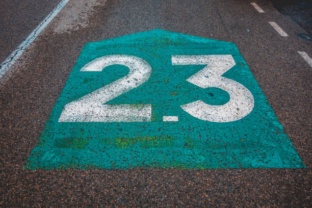 istock number 23 sign on a street 936299660