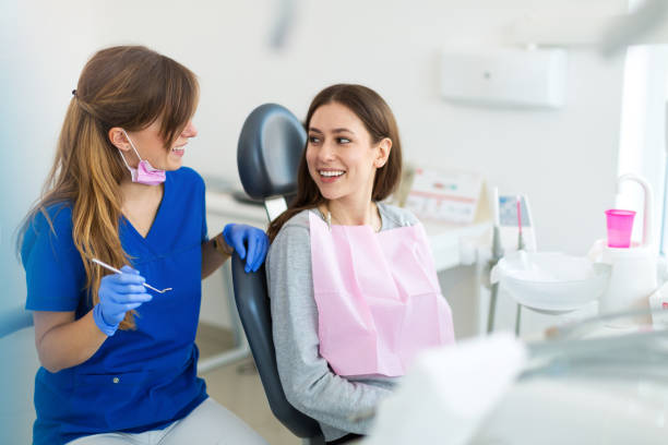 istock Dentist and patient in dentist office 936300016