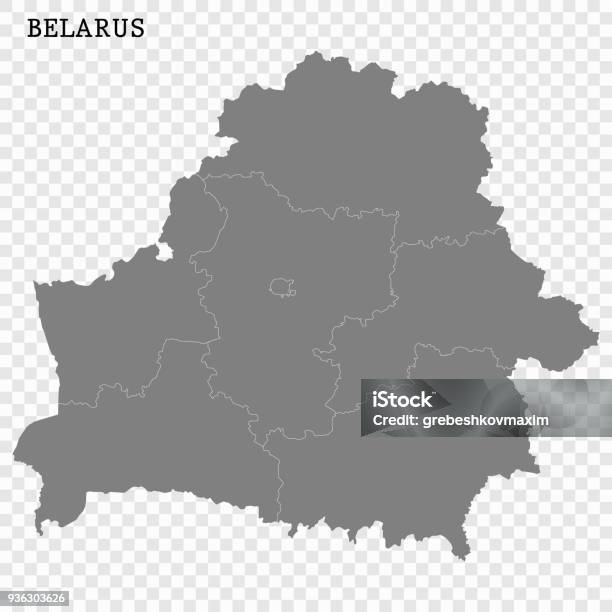 Map Of Belarus Stock Illustration - Download Image Now - Abstract, Art, Belarus