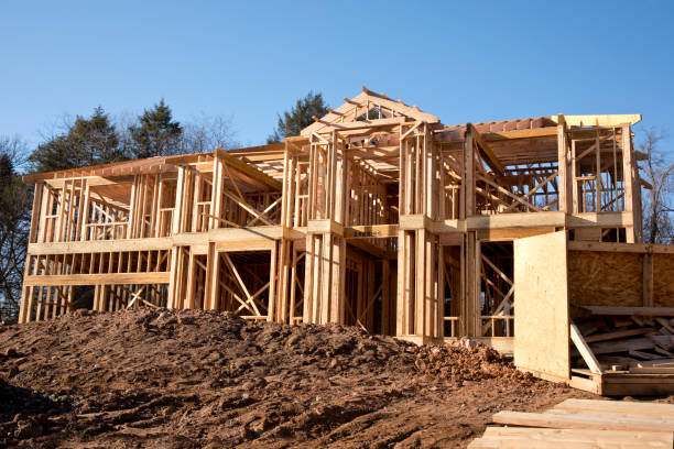 istock Large residential home early stage of construction 936304530