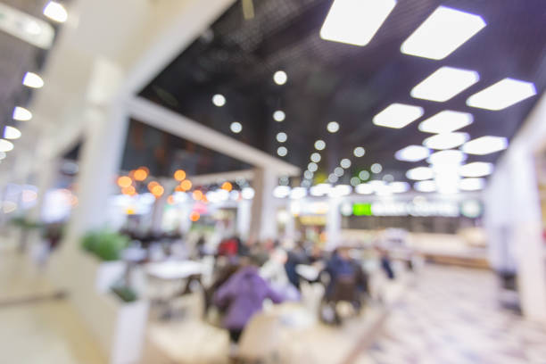 istock Blur bokeh background of market gallery 936304786