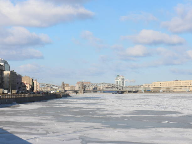 istock drawbridge across the frozen river 936310434
