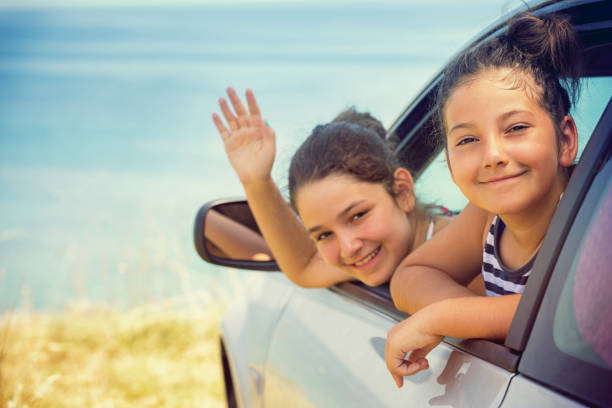 istock Young Family Arriving On Summer Vacation 936315124