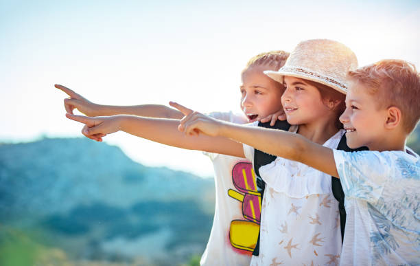 istock Three happy friends outdoors 936315608