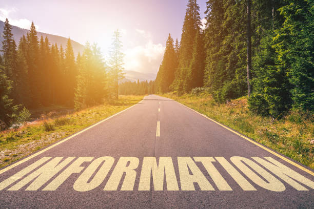istock Information word written on road in the mountains 936316794