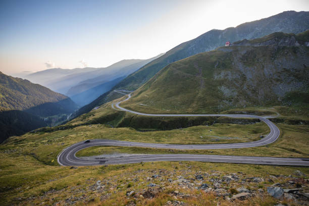 istock Transfagarasan pass in summer. Crossing Carpathian mountains in Romania, Transfagarasan is one of the most spectacular mountain roads in the world. 936317104