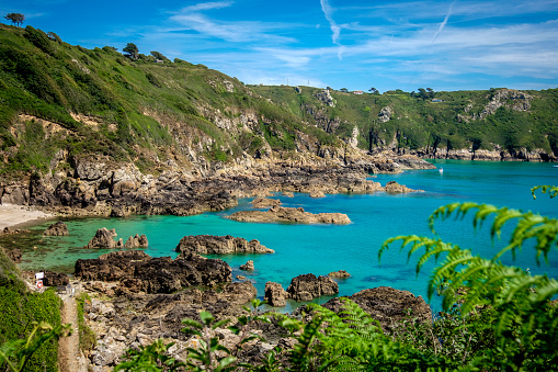 Moulin Huet Bay, St Martins, Guernsey, Channel Islands