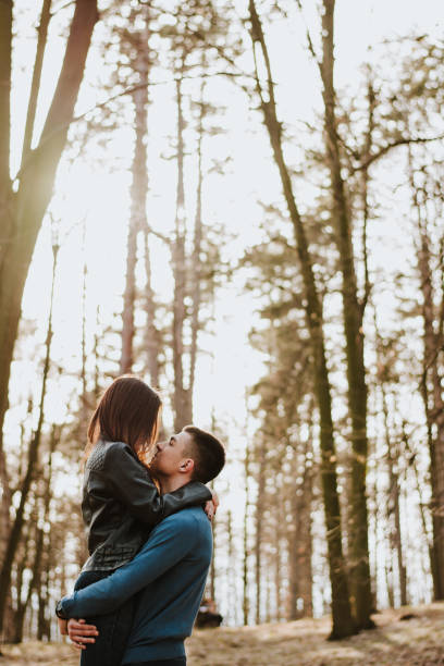 istock Beautiful couple in nature 936329964