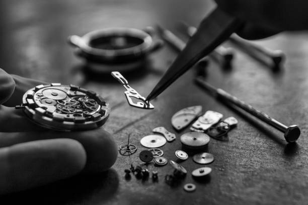 istock Mechanical watch repair 936330012