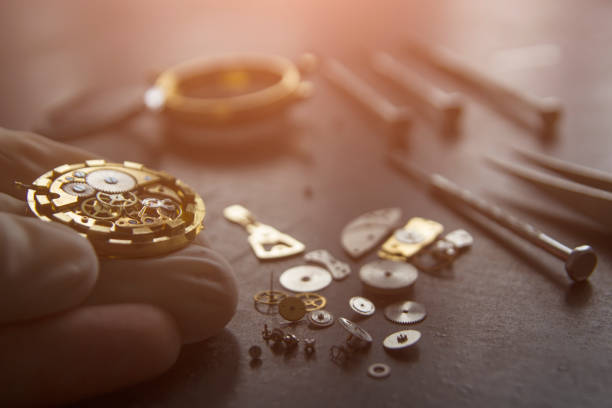 istock Mechanical watch repair 936330494