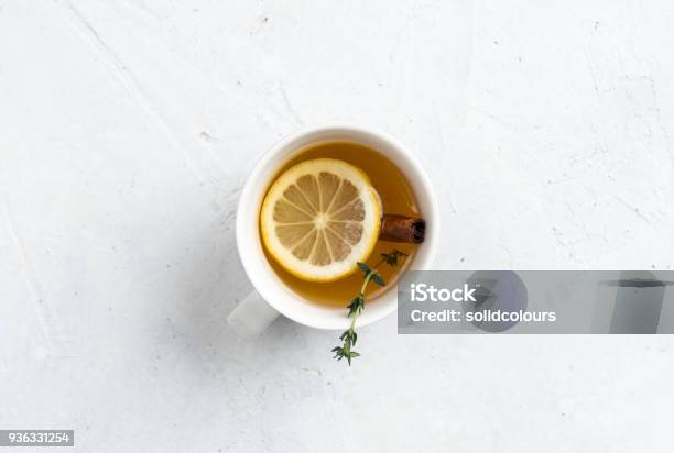 Herbal Tea Stock Photo - Download Image Now - Tea - Hot Drink, Lemon - Fruit, Tea Cup