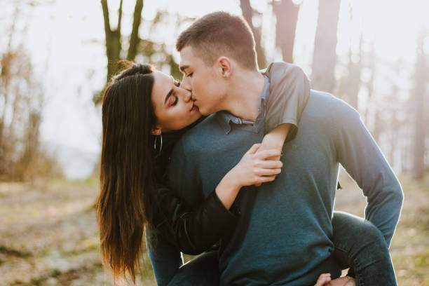 istock Beautiful couple in nature 936332844
