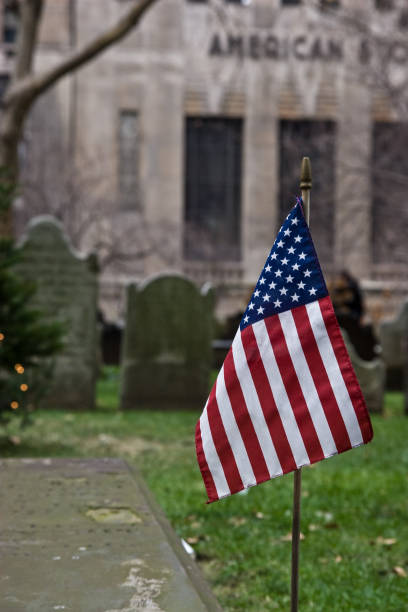 istock New York City Graveyard USA Flag Star Spangled Banner 936342998