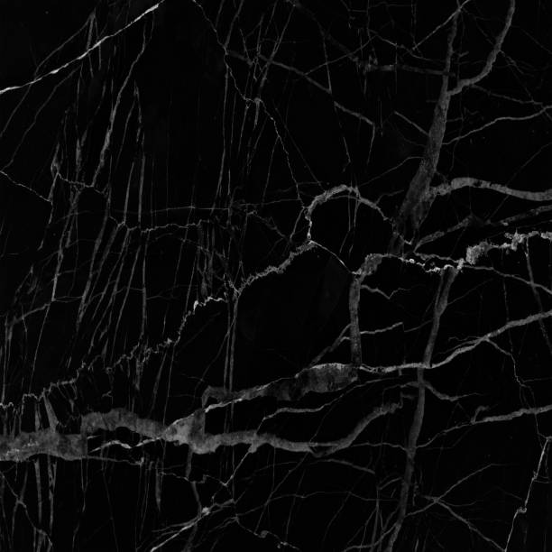 istock Black marble patterned texture background. abstract natural marble black and white for design. 936343722