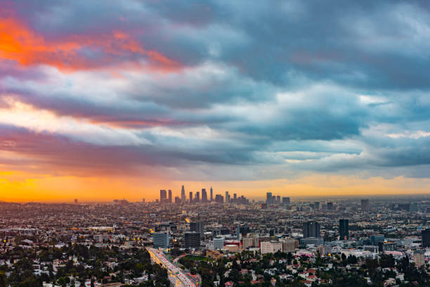 istock Beautiful morning sky in Los Angeles 936344418