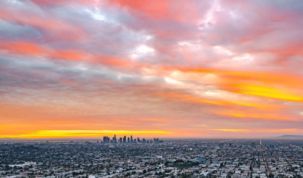 istock Beautiful morning sky in Los Angeles 936344432