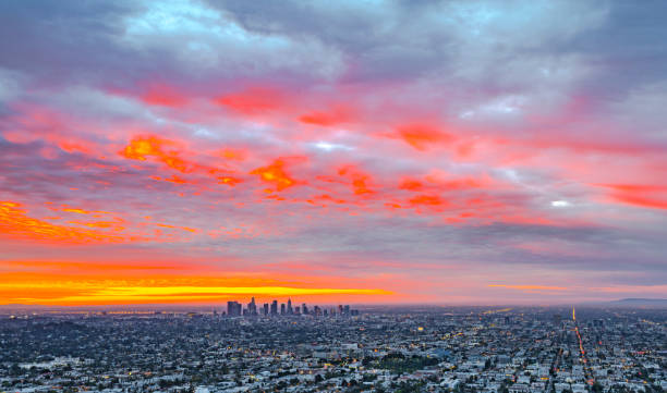 istock Beautiful morning sky in Los Angeles 936344434