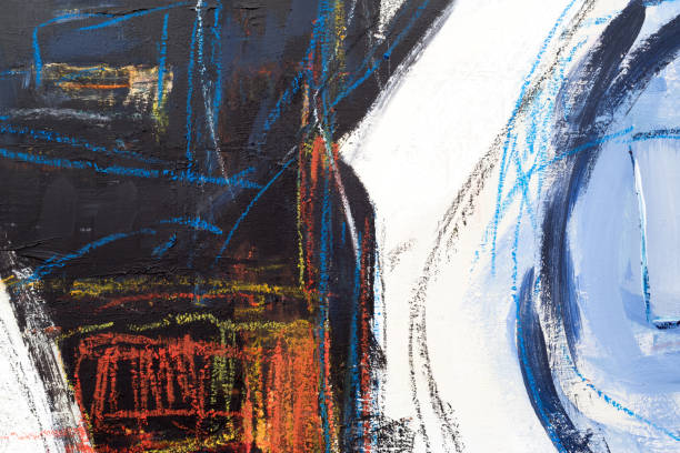 istock Abstract acrylic painting background 936346450
