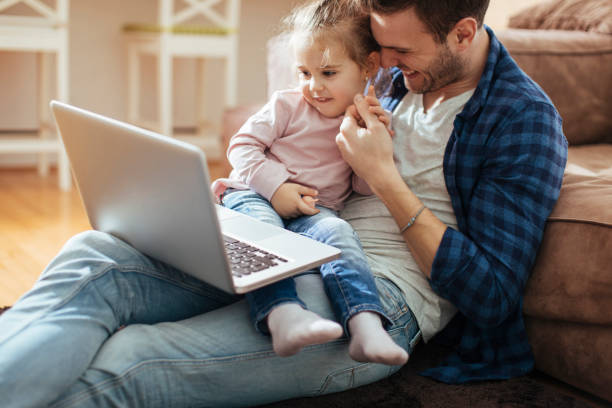 istock Happy dad bonding with daughter 936352758