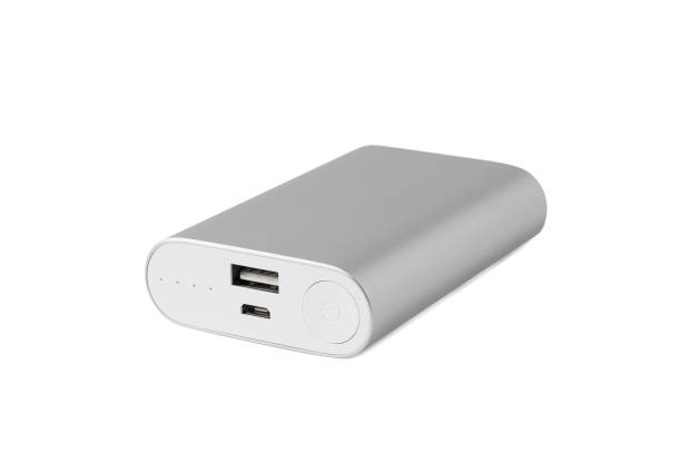 istock Portable power bank isolated in white background 936359246
